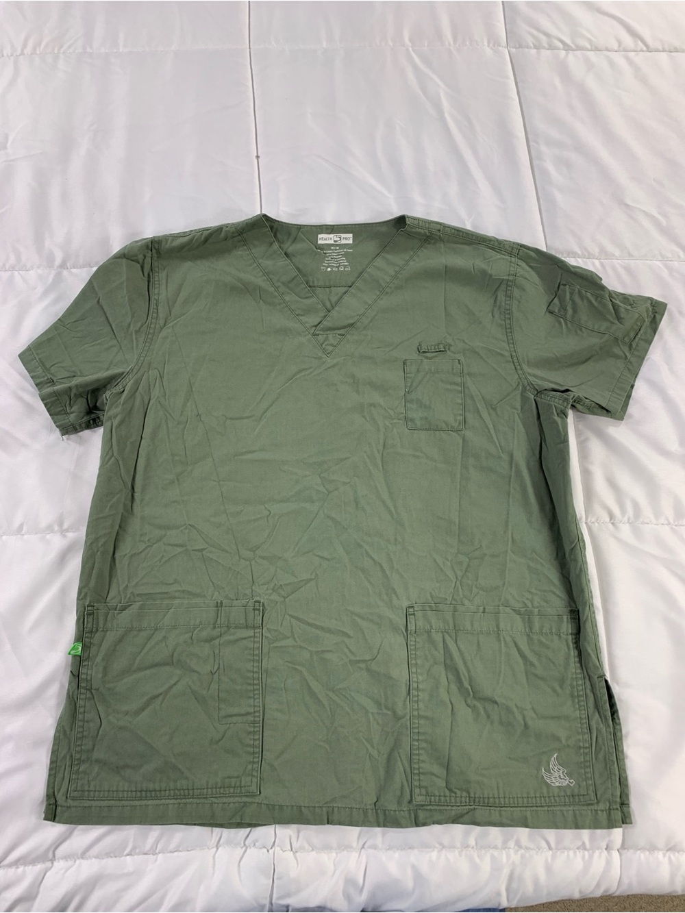 Pre loved HEALTH PRO scrub top mens size M